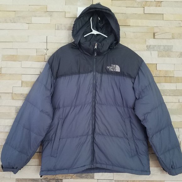 The North Face Other - North Face Mens XL Blue Retro 96 Vintage Nuptse Puffer Jacket 700 Down Coat Ski